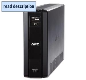 lot 161535 image: Retails for $170 APC  Back-UPS  XS Series Battery Backup, BX1300G, 1300VA780 Watt