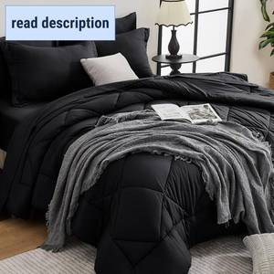 lot 461445 image: California King Comforter, Black
