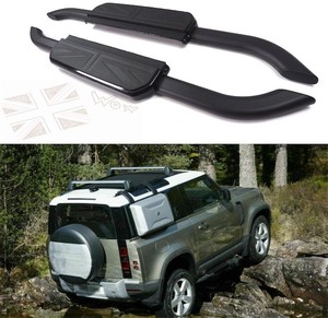 lot 391690 image: Retails for $300 US Stock Fits for Land Rover Defender 90 2D 2020-2023 Side Step Running Board