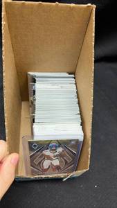 lot 53 image: Mixed Sports Trading Card Lot - NFL & MLB Cards Including Malik Nabers RC, Topps Chrome & Panini Prizm