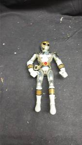 lot 60 image: 95. Power Rangers Gold Zeo Ranger Action Figure by Bandai