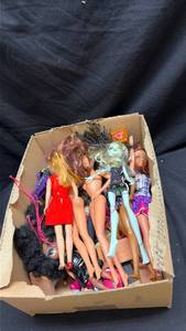 lot 63 image: Mixed Fashion Doll Lot - Barbie, Monster High & More