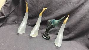 lot 163 image: Avon Sea Trophy Wild Country After Shave 5.5 fl oz with 3 Fish Avon Bottles