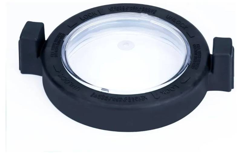 lot 58396 image: Pool Pump Lid R0445800 with O Ring Compatible with Jandy Pro Series, ePump, Stealth Variable Speed Pump, Pool Filter Cover Lid Parts - Retail $45