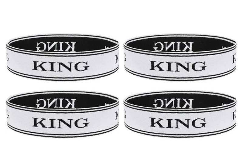 lot 58416 image: Bed Sheet Organizer Bands King Size 4-Pack - Retail $9