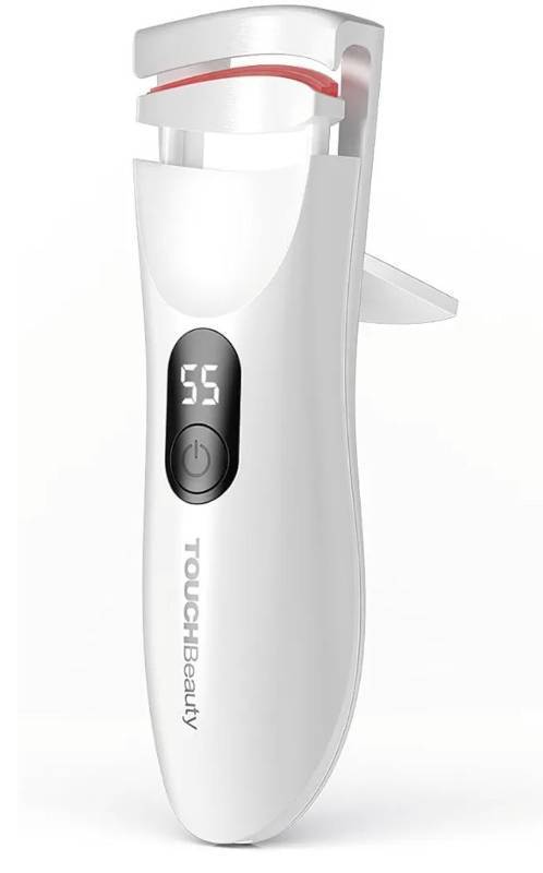 lot 27178 image: Heated Eyelash Curler, Rechargeable Electric Eyelash Curler with LED Display,3-Level Adjustable Temperature, Rechargeable Natural Curling 24H Long Lasting for Women AG-2316 - Retail $20