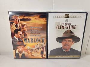 Warlock & My Darling Clementine 2 DVD Set Western Films