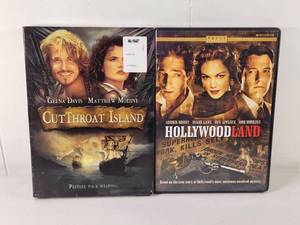 lot 128 image: Cutthroat Island and Hollywoodland DVD 2-Disc Bundle