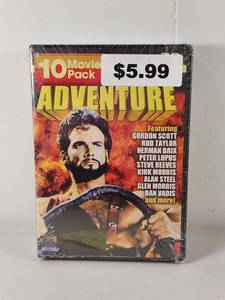 lot 140 image: Adventure 10 Movie Pack DVD Collection