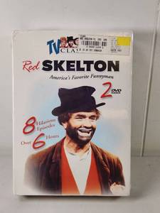 lot 146 image: Red Skelton V1 DVD 2PK 8 Episodes Over 6 Hours