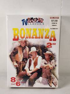 lot 148 image: TV Classics Bonanza 2 DVD Platinum Disc 8 Episodes