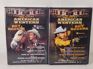 lot 152 image: The Great American Western Roy Rogers 9 Movies DVD Set Volumes 6 & 25