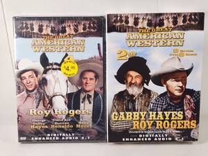 lot 153 image: The Great American Western DVD Collection 2-Disc Set 8 Movies Roy Rogers Gabby Hayes