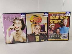 lot 156 image: 3 DVD Lot The Loretta Young Show Red Skelton Home Town Story