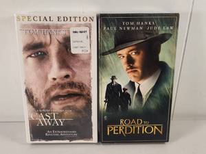 lot 178 image: Cast Away Special Edition & Road to Perdition DVDs Tom Hanks 2-Movie Lot