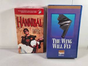 lot 186 image: Hannibal VHS & The Wing Will Fly Discovery Channel Video Collection Lot