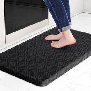 lot 402 image: Mattitude Kitchen Mat Anti-Fatigue Floor Mat 17.3x28, Black