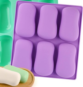 lot 422 image: Cavity DIY Silicone Soap Mold - Handmade Molds for Bath Bombs