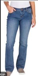 lot 431 image: Natural reflections, comfort stretch, classic denim ladies size 6