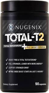 lot 436 image: $80 Nugenix Total-T2 Testosterone & Nitric Oxide Booster for Men