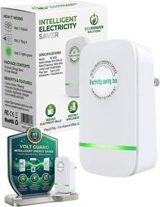 lot 465 image: Electricity Saving Box Power Saver Device Plug-in for HomeOffice