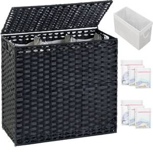 lot 4183 image: Laundry Hamper with Lid