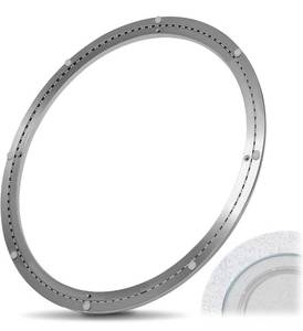 lot 4208 image: Lazy Susan Hardware Aluminum Alloy Turntable Bearing Large Mute Heavy Duty Swivel Plate 620 Lbs Load Lazy Susan Base Kit Rotating Ring for Dining Tabletop Corner Storage(Commercial Mute 24