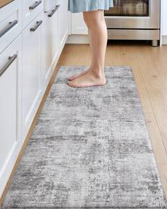 lot 4210 image: DEXI Kitchen Mats Cushioned Anti Fatigue, 23x59 Floor Padded Runner Rug Non Slip, Waterproof Standing Comfort Memory Foam for Front Sink Laundry, Dark Grey