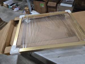 lot 4240 image: 24x32 gold frame