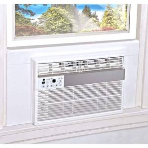 lot 4742 image: Breeze Stop Surround Insulation Side Panels White for Window AC Unit Indoor Air Conditioner Cover for Winter and Summer ( Fits 36  - 40  Wide Window)