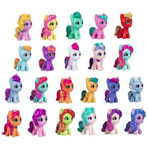 lot 4845 image: My Little Pony Mini World Magic Meet The Minis Collection Set with 22 Figures, for Kids Ages 5 and Up (Amazon Exclusive)