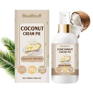 lot 4846 image: BlueBouff Body Hair Milk Mist, Hydrating And Moisturizing Spray, Long-Lasting Fragrance, Natural Hydrating And Moisturizing Body Mist(Coconut)