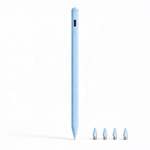 lot 4848 image: Stylus Pen for Samsung Galaxy Tab A11  A11, A9  A9, A8, A7 Lite, Active Capacitive Pencil for Samsung Android Tablet & iOS Touchscreens, High Precision Digital Pen with 4 Tips (Blue)