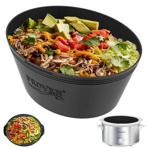 lot 4858 image: FROVEN 4 Quart Silicone Slow Cooker Liner