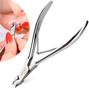 lot 4885 image: LePinko Professional Cuticle Trimmer kit, Super Sharp Dead Skin Clipper, Labor-saving Cuticula Remover for Fingernail Toenail, Manicure Pedicure Tool for Women Men, Home Salon Use, 5mm Jaw