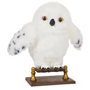 lot 4963 image: Wizarding World Harry Potter, Enchanting Hedwig Interactive Owl with Over 15 Sounds and Movements and Hogwarts Envelope, Kids Toys for Ages 5 and up