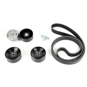 lot 4971 image: Baxzl Idler Pulley and Belt Tensioner Kit Serpentine Belt Kit for Ford F250 F350 F450 F550 Super Duty 2008 2009 2010 6.4L V8 DIESEL Replaces 90K-39051 90K39051 K080865HD 8PK2200 39051 36354 36492