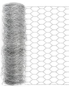 lot 5586 image: Garden Poultry Chicken Wire Netting - 36  x 150  Garden Fence Animal Barrier, Chicken Wire for Crafts, 1 inch Mesh Poultry Netting Fence, PetRabbitChicken Wire Fencing