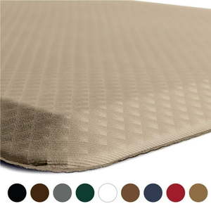 lot 5598 image: The Original 34  KANGAROO (R) Premium Anti-Fatigue Comfort Standing Mat Kitchen Rug  Phthalate Free  9 Colors and 5 Sizes  Perfect for Kitchen and Office Desk  32x20 inches (Beige)