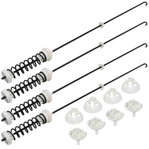 lot 5609 image: 2026 UPGRADED W10780048 WTW4800XQ4 WTW4800XQ1 RTW4640YQ1 ATW4675YQ1 Washer Suspension Rod Kit(4 packs) by Beaquicy - Replacement for Whirlpool Ken-more Admiral May-tag Washing Machine