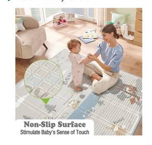 lot 5629 image: Baby Play Mat, 47x47inch Play Mat