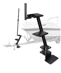 lot 5638 image: Boat Trailer Steps with Safety Handle