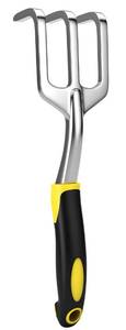 lot 5756 image: FurNest Garden Tool  Aluminum Heavy Gardening,  Hand Rake for Planting, Digging, Weeding