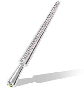 lot 5758 image: Hudinsun Ring Sizer Mandrel, Hammerable Solid Ring Mandrel, Aluminum Ring Mandrel for Ring Making and Jewelry Making