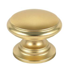 lot 5791 image: Skohom 10 Pack Drawer Knobs - Flat Black & Champagne Gold, 1 14 inch (32mm), Kitchen & Cupboard Knobs