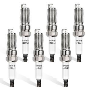 lot 5814 image: 41-109 Double Iridium Spark Plug 6PCS For Buick Enclave LaCrosseCadillac ATS CTS SRX STS XTSChevy Camaro Colorado Equinox Impala MalibuGMC Acadia Canyon TerrainSaturn V6 12622561 ILT6RE11 90117