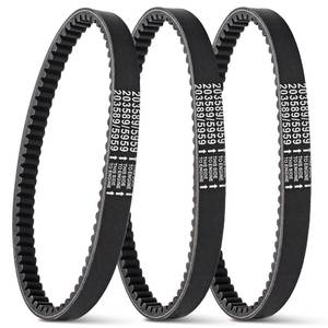lot 5826 image: 3PCS Cheimaxy 30 Series Torque Converter Belt, Go Kart Belt for Manco 5959  Comet 203589 Part Replacement