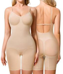 lot 5841 image: Irisnaya Shapewear Bodysuit for Women Tummy Control Backless Low Back Body Suits for Womens Full Body Shaper Body Suit large