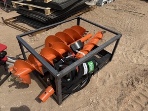 lot 7218 image: Unused Raytree Skid Steer Auger (RMA42)