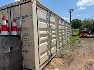 lot 7244 image: First Use 40ft High Cube Side-Door Container (CIMU1071509)
